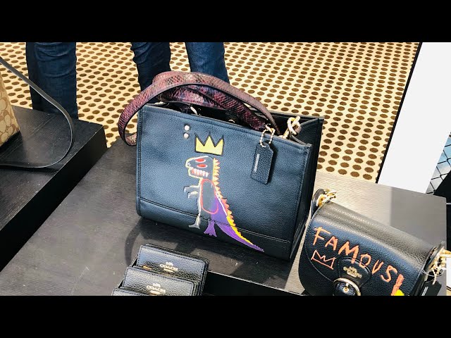 COACH ☜SHOPPING☞ Coach X Jean-Michel Basquiat Dempsey Carryall / C5661 / Black