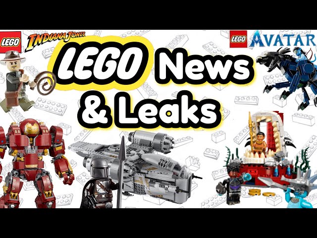 LEGO NEWS & LEAKS!!! Black Panther Wakanda Forever LEGO Sets! UCS Razor Crest! LEGO Avatar Sets