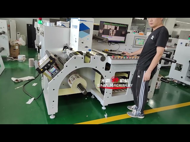 High speed high quality automatic label inspection machine#labelfinishingmachine #inspectionmachine