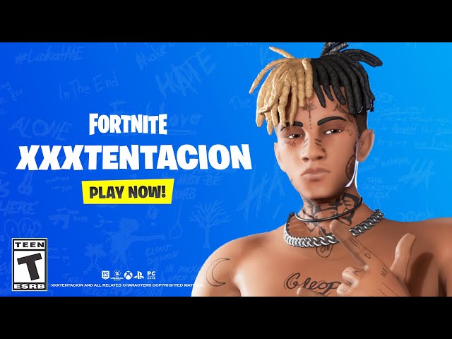 I created a XXXTENTACION Fortnite Skin!