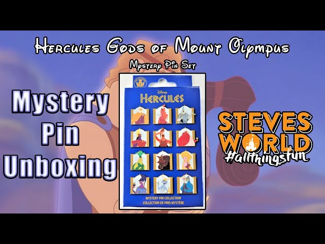 Disney Pin Unboxing | Hercules Gods of Mount Olympus