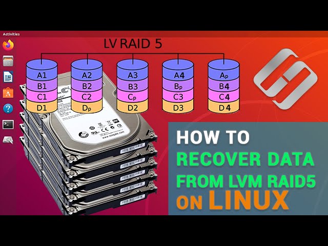 🐧 How to Recover Data from LVM RAID 5, 0 or 1 on Linux (Ext4) 🐧