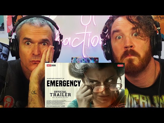 Emergency | Official Trailer | Kangana Ranaut REACTION!!