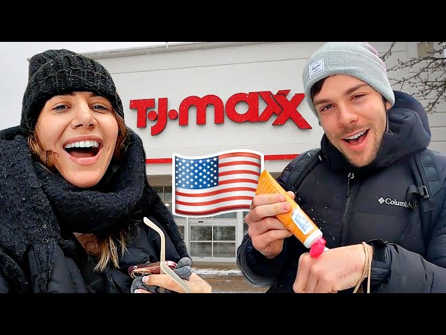 🇬🇧 BRITS Explore TJ MAXX in America for the First Time! 🇺🇸