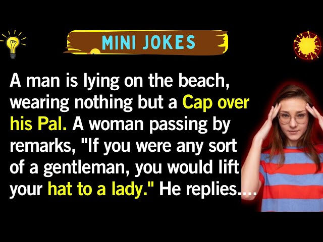 Daily jokes: 😂 "When Manners Meet Witty Beach Humor!" Best family comedy of the week!