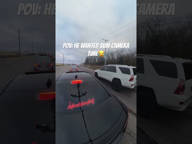 POV: he wanted some camera time😂#viralvideo #chevyss #carporn