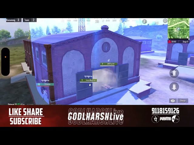 Paid Scrims @GODLHARSHLive  highlights #teamtwitter  #bboyislive #bgmi #paidscrims #paidcustom #