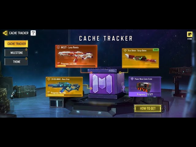 Daily Grind for Free Mythic AK117 Lava Remix | Secret Caches | COD Mobile Postman Gaming