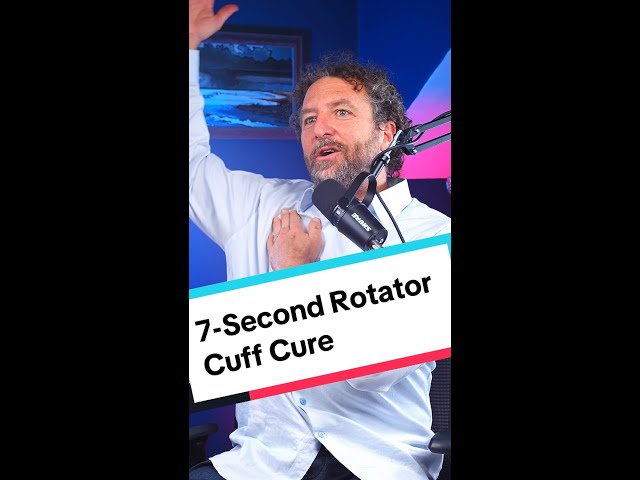 Discover the INSTANT 7-Second Rotator Cuff Tendon Cure! #shorts