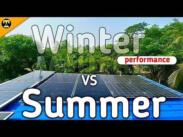 Winter Vs Summer Solar Performance Detail Test