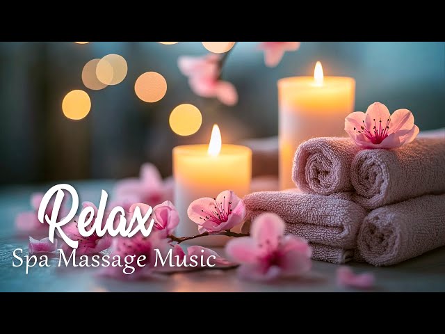 Soothing Piano Melodies 🌿 Relaxing Spa Water Sounds for Gentle Meditation and Stress Relief