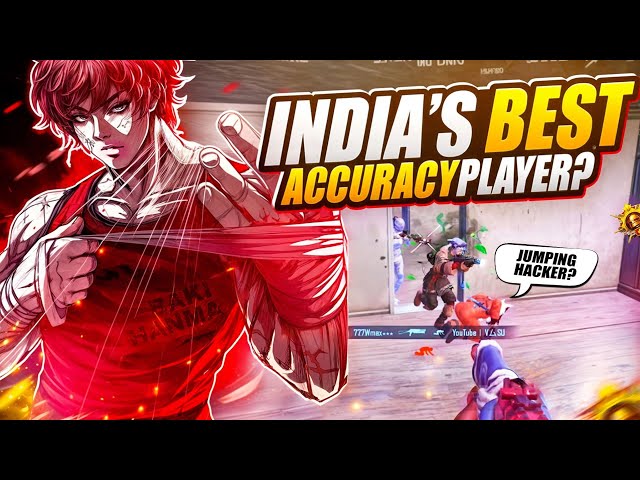 India's Best Accuracy Player!🔥 - Fastest 3 Finger Player | BGMI - PUBG MOBILE