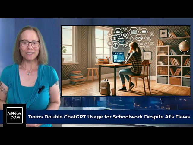 Teens Double ChatGPT Usage for Schoolwork Despite AI’s Flaws