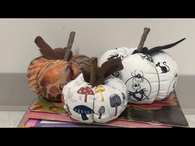 How to Make Fabric Pumpkin | DIY Fabric Pumpkin Ideas