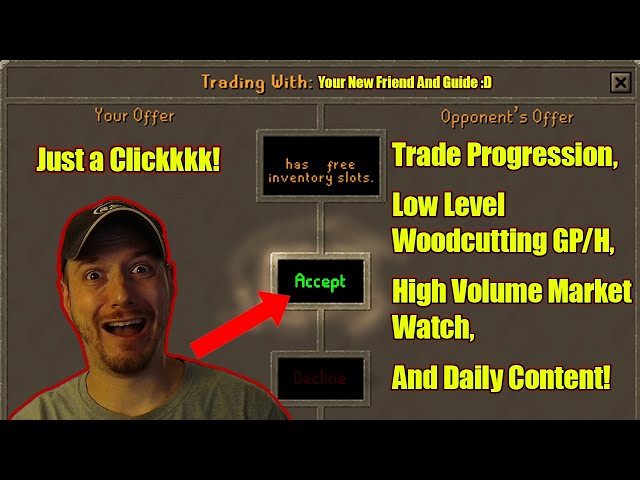 F2p Multi Account Money Making - Osrs - Fresh Start Ep 8 - Trades!/Low Lvl WoodCut GP/H Breakdown!