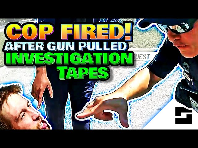 Cop Cries During Investigation - Then Gets FIRED