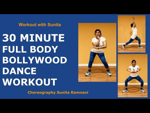 30 Minutes Full Body Bollywood Dance Fitness Workout| Burns 450 calories| with Warm Up & Cool Down