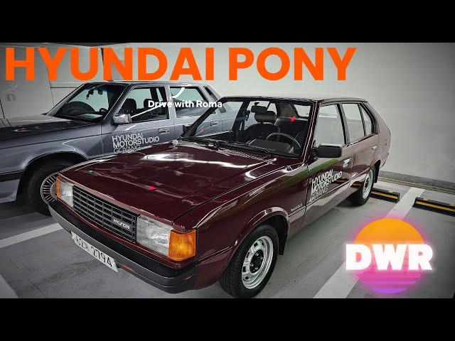 Hyundai Pony: South Korea's Automotive Heritage (Retro car)