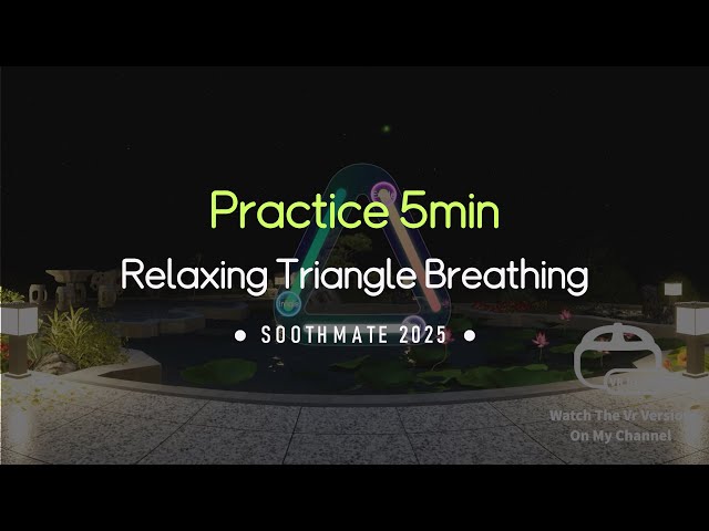 5-Min Triangle Breathing: Quick Relaxation & Calm