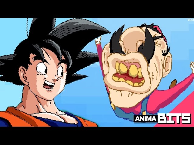 GOKU ENSINA MARIO A VOAR - AnimaBITS