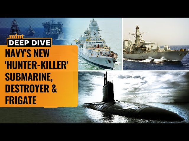 HISTORIC: India Gets 3 New Frontline Warships In A Day | All About INS Nilgiri, Surat & Vaghsheer