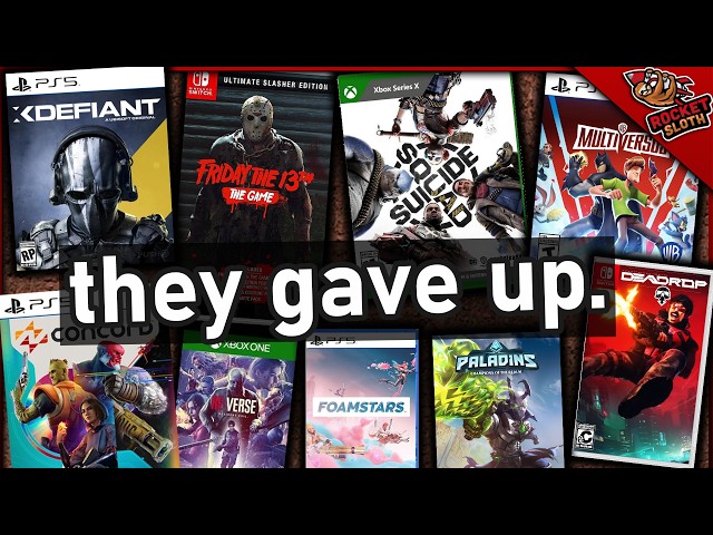 failed games that are getting abandoned...