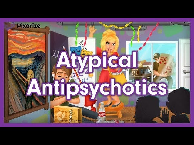 Atypical Antipsychotics Mnemonic for NCLEX | Mechanism of Action, Side Effects, Nursing Pharmacology