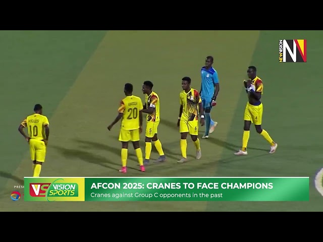 AFCON 2025: Cranes to face champions