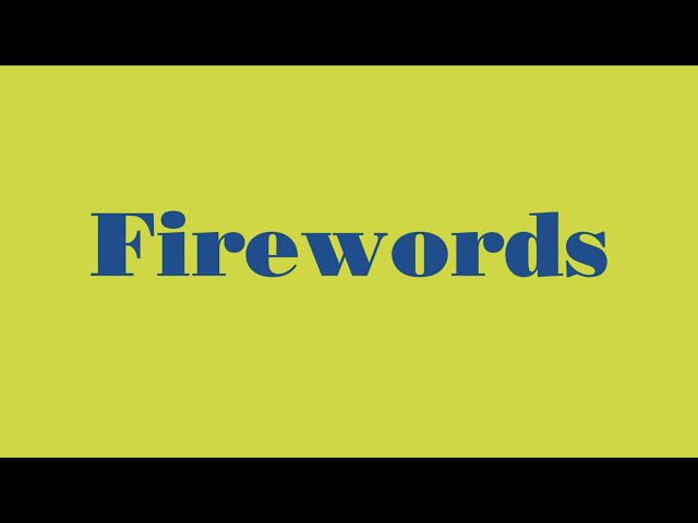 Firewords - Firewords Concise