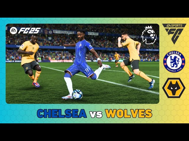 CHELSEA vs WOLVES - Premier League 2024/25 - EA SPORTS FC 25