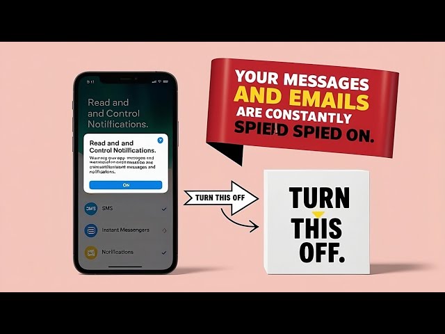 "Your Phone is Spying on Your Messages and Emails. Turn This Off Now!"