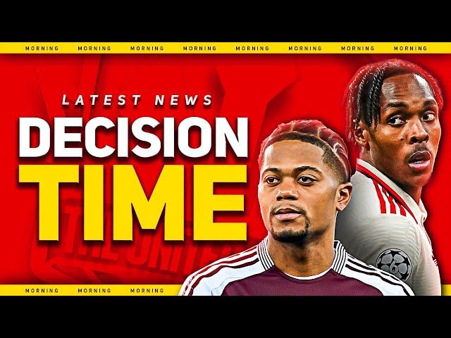 Tel WON'T Decide Yet! Leon BAILEY Offer! Rashford Transfer Madness! Man Utd Transfer News