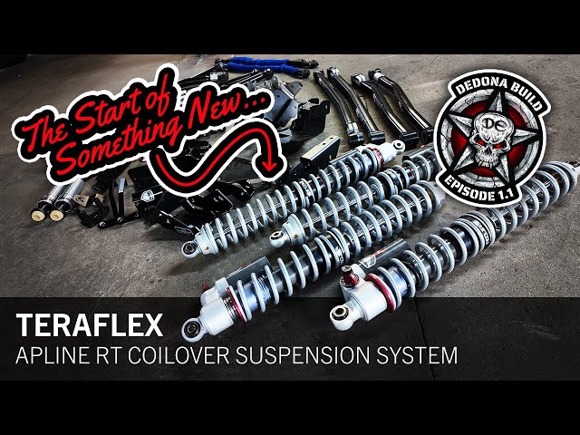 Teraflex Alpine Coilover Suspension Install on Jeep Wrangler 392 | Dedona Build Episode 1.1