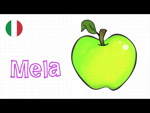 Scopriamo LA FRUTTA con I DISEGNI DI GAIA 🍏🍒🍌🍓🍐🍉