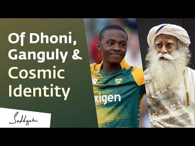 Of Dhoni, Ganguly & Cosmic Identity - Kagiso Rabada with Sadhguru Pt 2