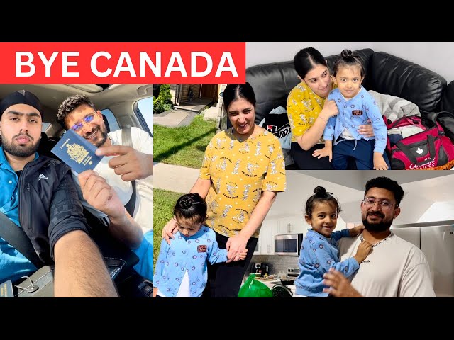 CANADA TO USA | BRAMPTON TO NEWYORK | Bye Bye Family