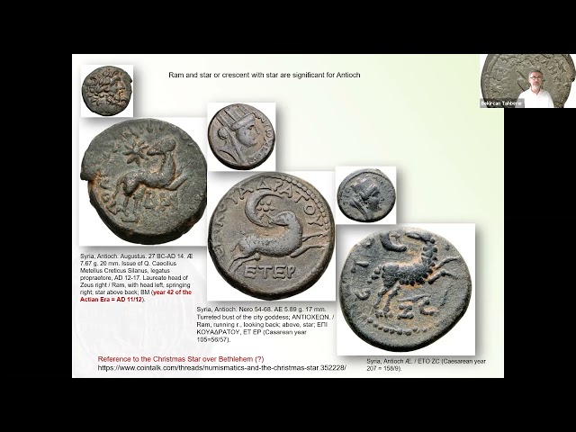 Zodiac Circle on Ancient Coins