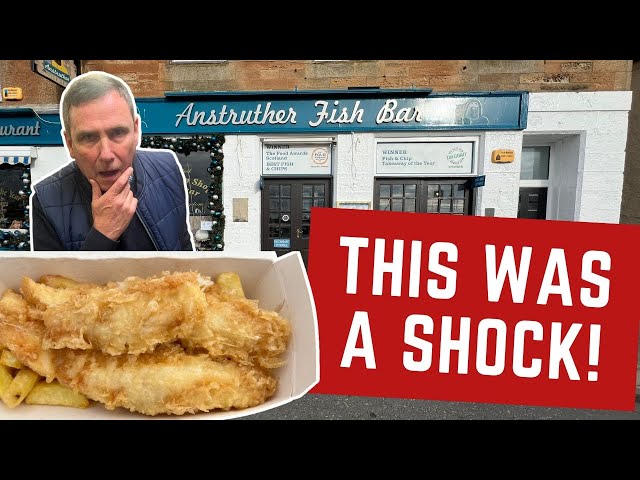 Reviewing ANSTRUTHER FISH AND CHIPS!