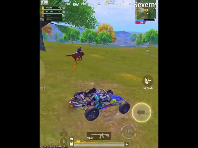 buggy vs horse in pubg mobile 😂 #pubgmobile