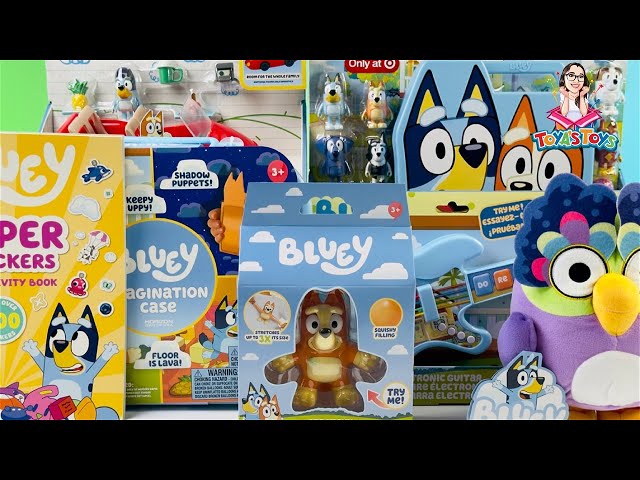 Unboxing and Review of Bluey Toys Collection