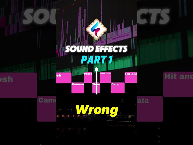 Sound effects for video editing - no copyright