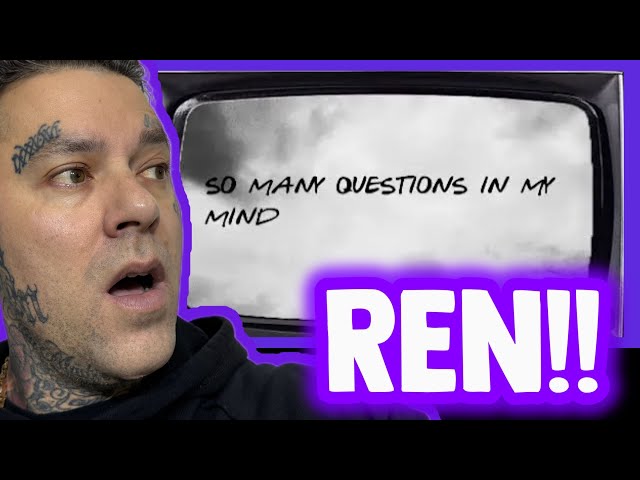 Rapper FIRST TIME REACTION to Ren - Dear God (Official Lyric Video)