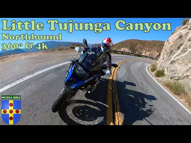 Little Tujunga Canyon northbound - 360º & 4k