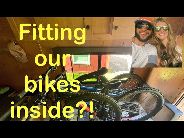 Fitting MTBs in Our Tiny House!