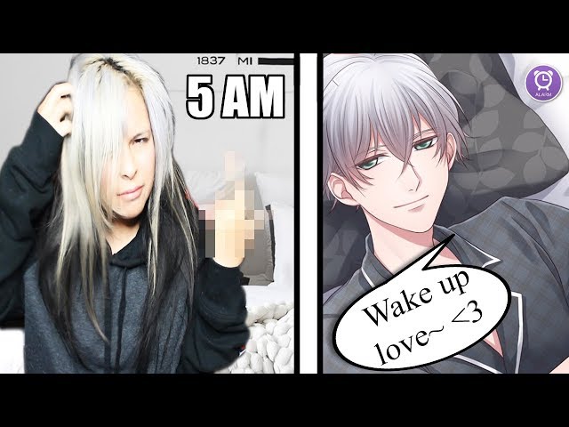 ANIME BOYS WAKE ME UP EARLY FOR A WEEK! (yeah im serious) Anime Boyfriend ASMR App| Ami Yoshiko