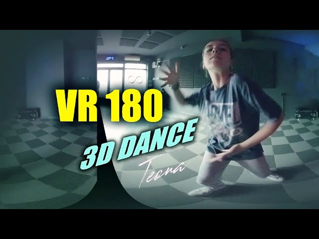 VR180 3D Video | Teona At Infinity Arts Dance Studio | Girl Dancing | 5.7K UHD