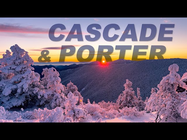 Cascade & Porter // Adirondack Winter Sunrise Hike