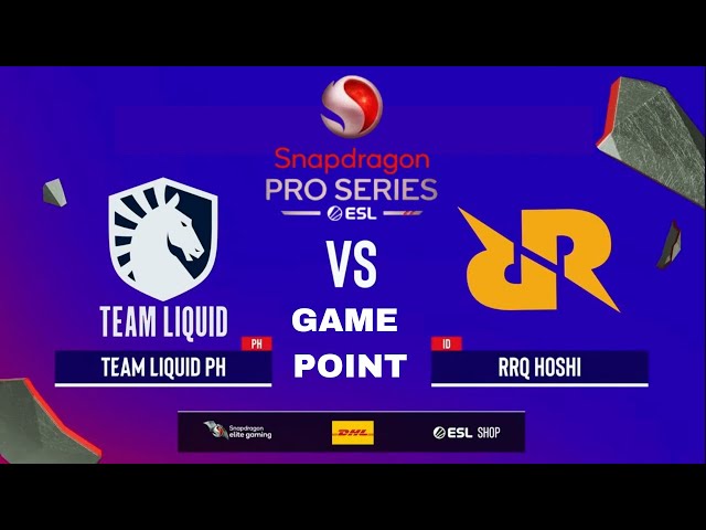 🔴 [EN] AP MLBB | TEAM LIQUID PH VS RRQ HOSHI | GAME POINT | ESL SNAPDRAGON SERIES |TLPH VS RRQ HOSHI