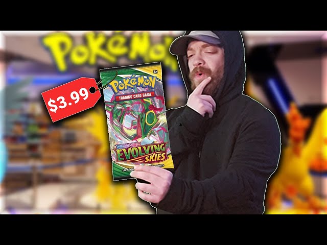 EVOLVING SKIES For $4?! Opening CRAZY Black Friday Deals On Pokémon Cards! #vod