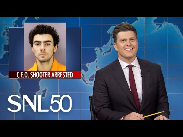 Weekend Update: UnitedHealthcare CEO Shooter Arrested, Trump Named TIME Person of the Year - SNL